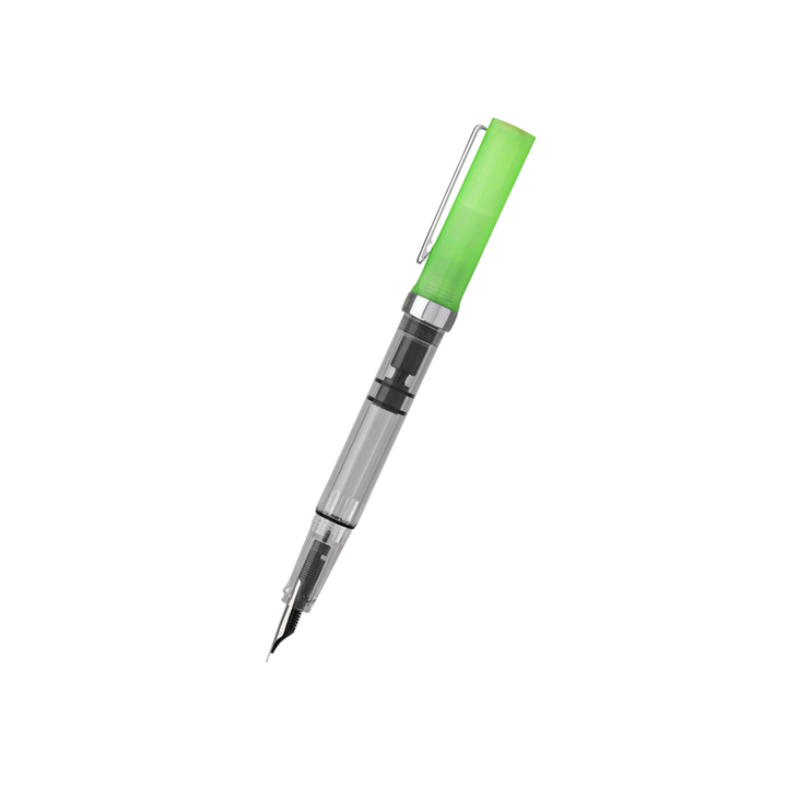 TWSBI ECO Fountain Pen Glow Green — TWSBI fountain pen — precision nib writing instrument, at Cityluxe Singapore stationery store