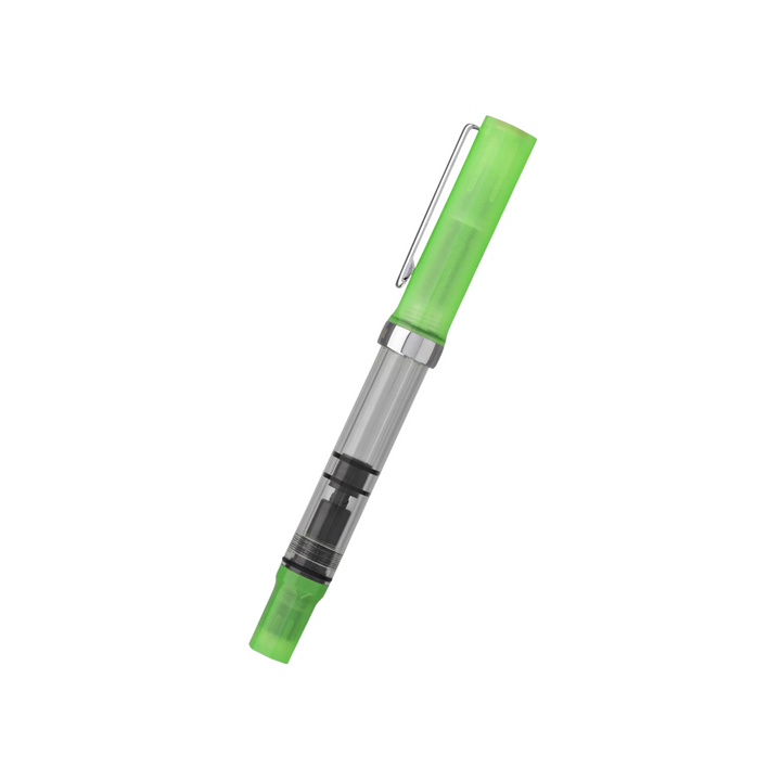 TWSBI ECO Fountain Pen Glow Green — TWSBI fountain pen — precision nib writing instrument, at Cityluxe Singapore stationery store