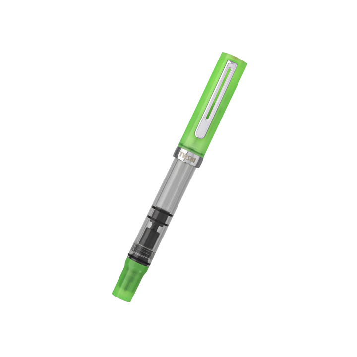 TWSBI ECO Fountain Pen Glow Green — TWSBI fountain pen — precision nib writing instrument, at Cityluxe Singapore stationery store