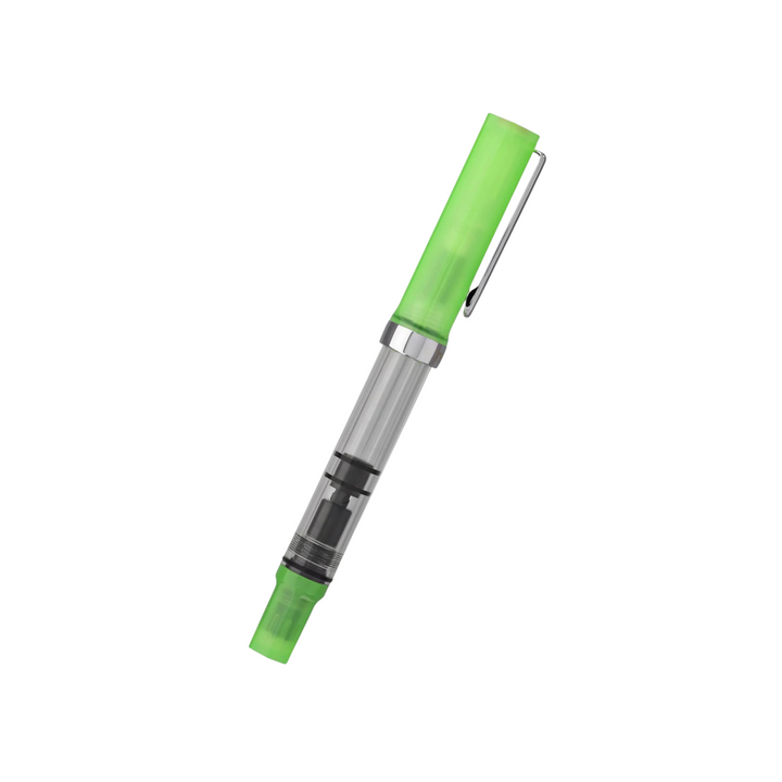 TWSBI ECO Fountain Pen Glow Green — TWSBI fountain pen — precision nib writing instrument, at Cityluxe Singapore stationery store