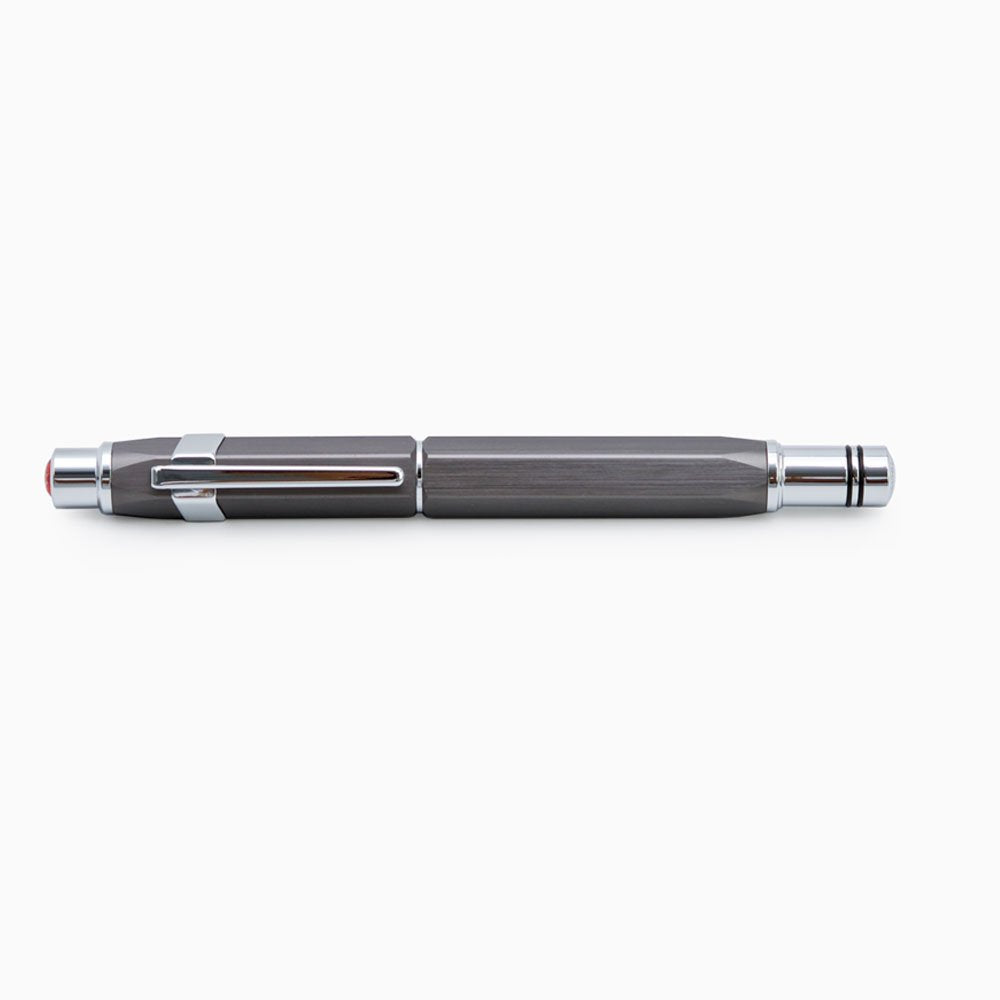 TWSBI Precision Fountain Pen Gunmetal - EF — detail view