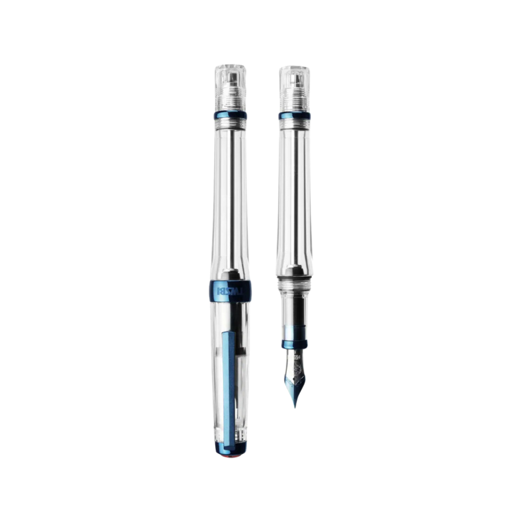 TWSBI VAC 700R Fountain Pen - Kyanite — nib close-up