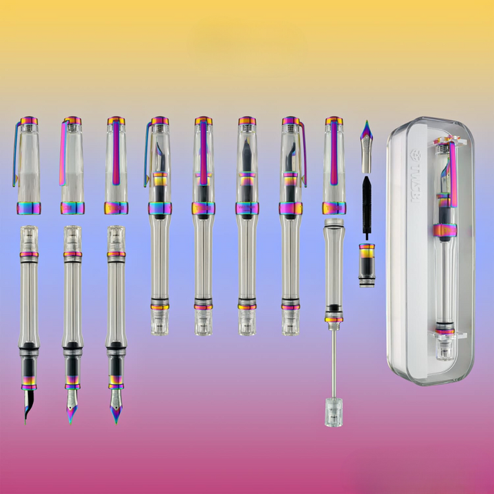 TWSBI VAC 700R Fountain Pen IRIS — TWSBI fountain pen — precision nib writing instrument, at Cityluxe Singapore stationery store