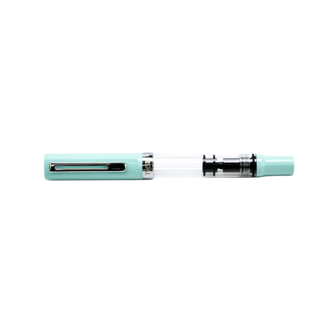 TWSBI ECO-T Fountain Pen Mint Blue — TWSBI fountain pen — precision nib writing instrument, at Cityluxe Singapore stationery store