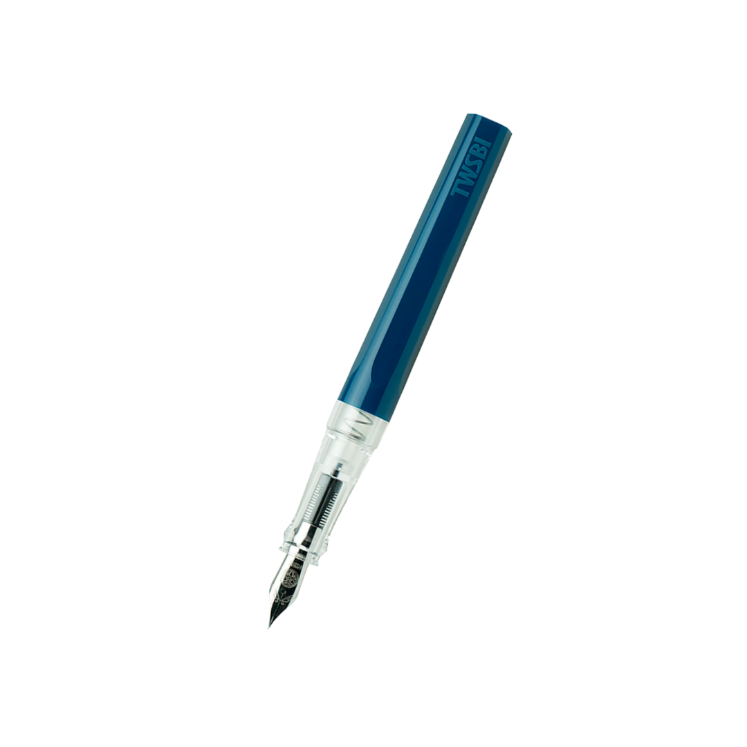 TWSBI SWIPE Fountain Pen Prussian Blue — TWSBI fountain pen — precision nib writing instrument, at Cityluxe Singapore stationery store