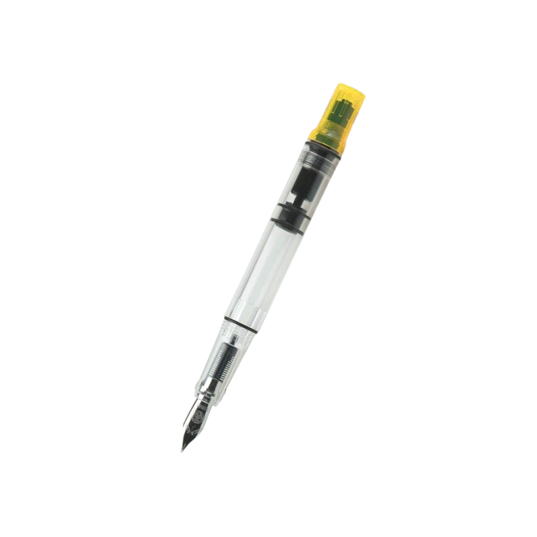 TWSBI ECO Fountain Pen Transparent Yellow — TWSBI fountain pen — precision nib writing instrument, at Cityluxe Singapore stationery store