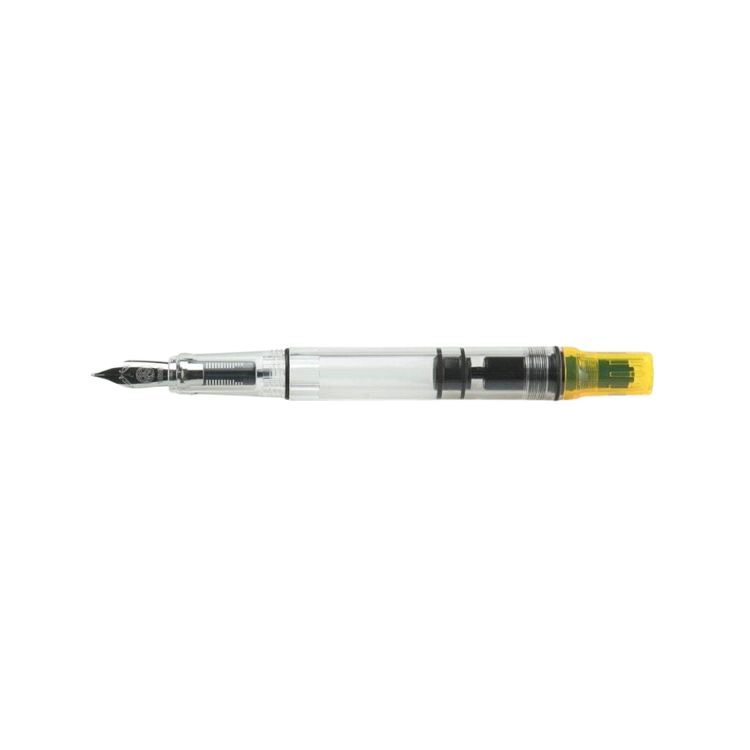 TWSBI ECO Fountain Pen Transparent Yellow — TWSBI fountain pen — precision nib writing instrument, at Cityluxe Singapore stationery store