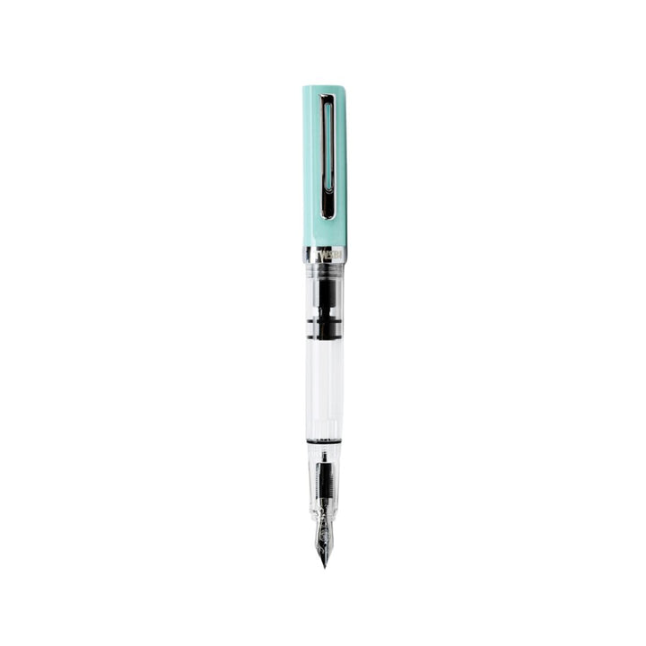 TWSBI ECO-T Fountain Pen Mint Blue — TWSBI fountain pen — precision nib writing instrument, at Cityluxe Singapore stationery store