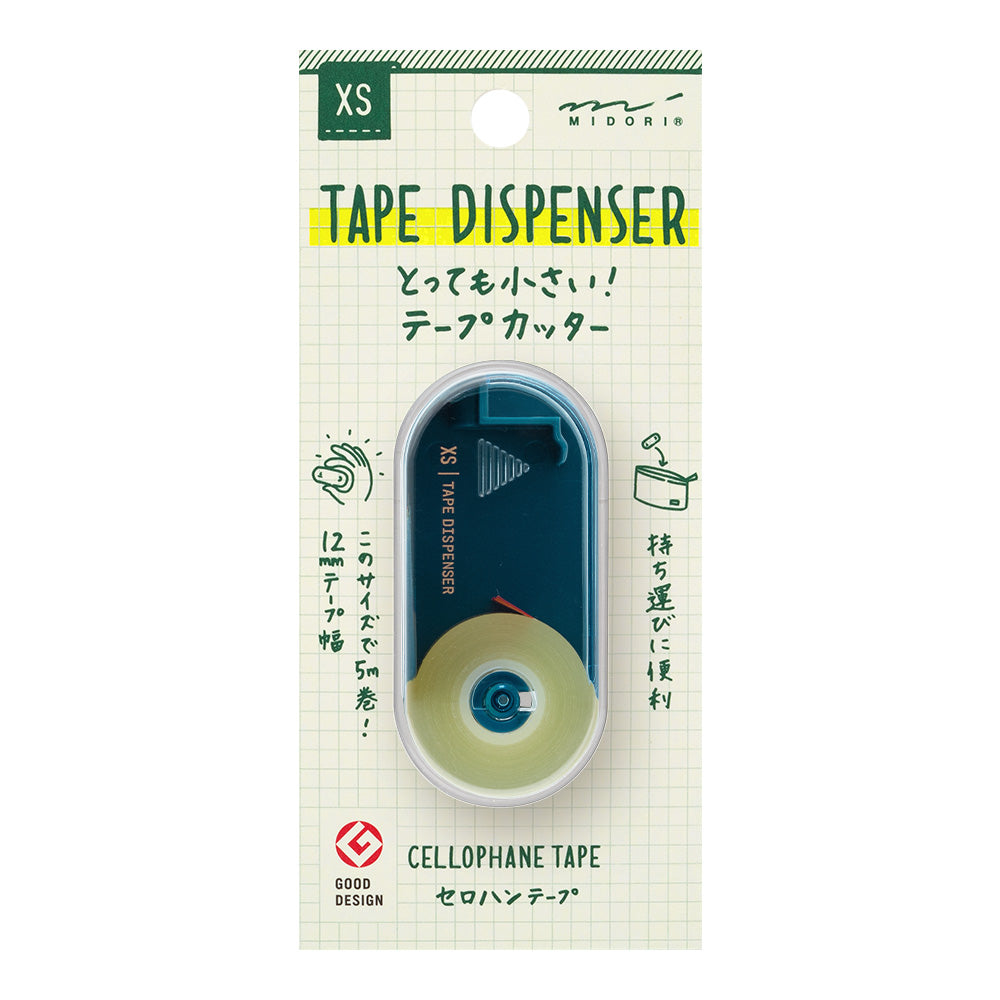 Midori XS Tape Cutter and Refill — roll front