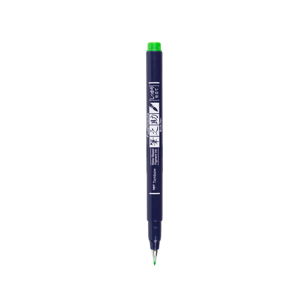 Tombow Fudenosuke Colour Hard Tip Brush Pen — Tombow brush pen — premium stationery and lifestyle, at Cityluxe Singapore