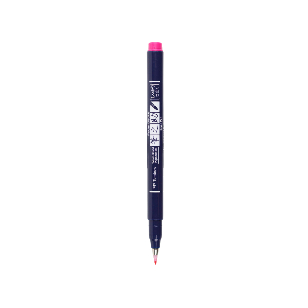 Tombow Fudenosuke Colour Hard Tip Brush Pen — Tombow brush pen — premium stationery and lifestyle, at Cityluxe Singapore