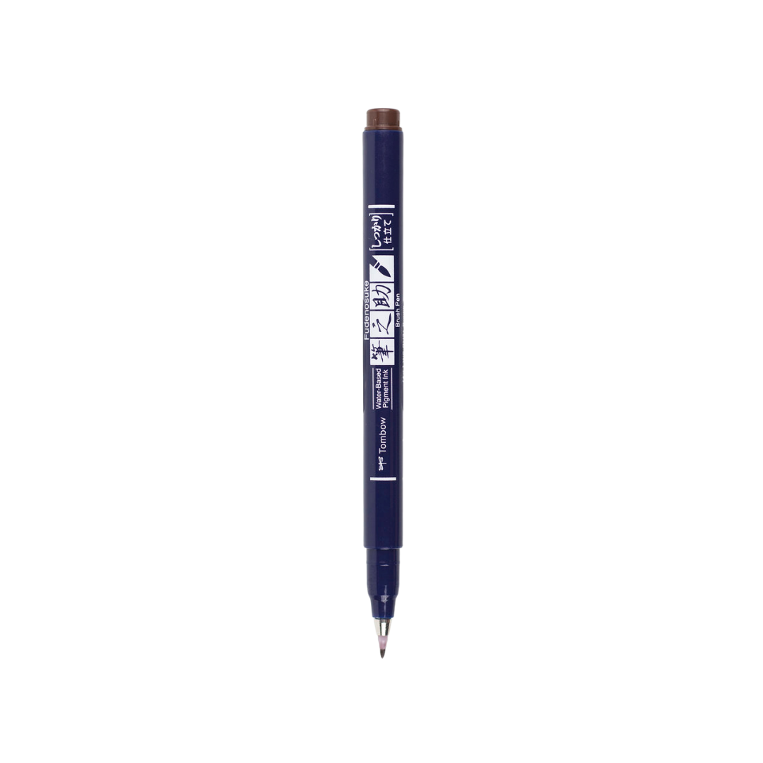 Tombow Fudenosuke Colour Hard Tip Brush Pen — Tombow brush pen — premium stationery and lifestyle, at Cityluxe Singapore