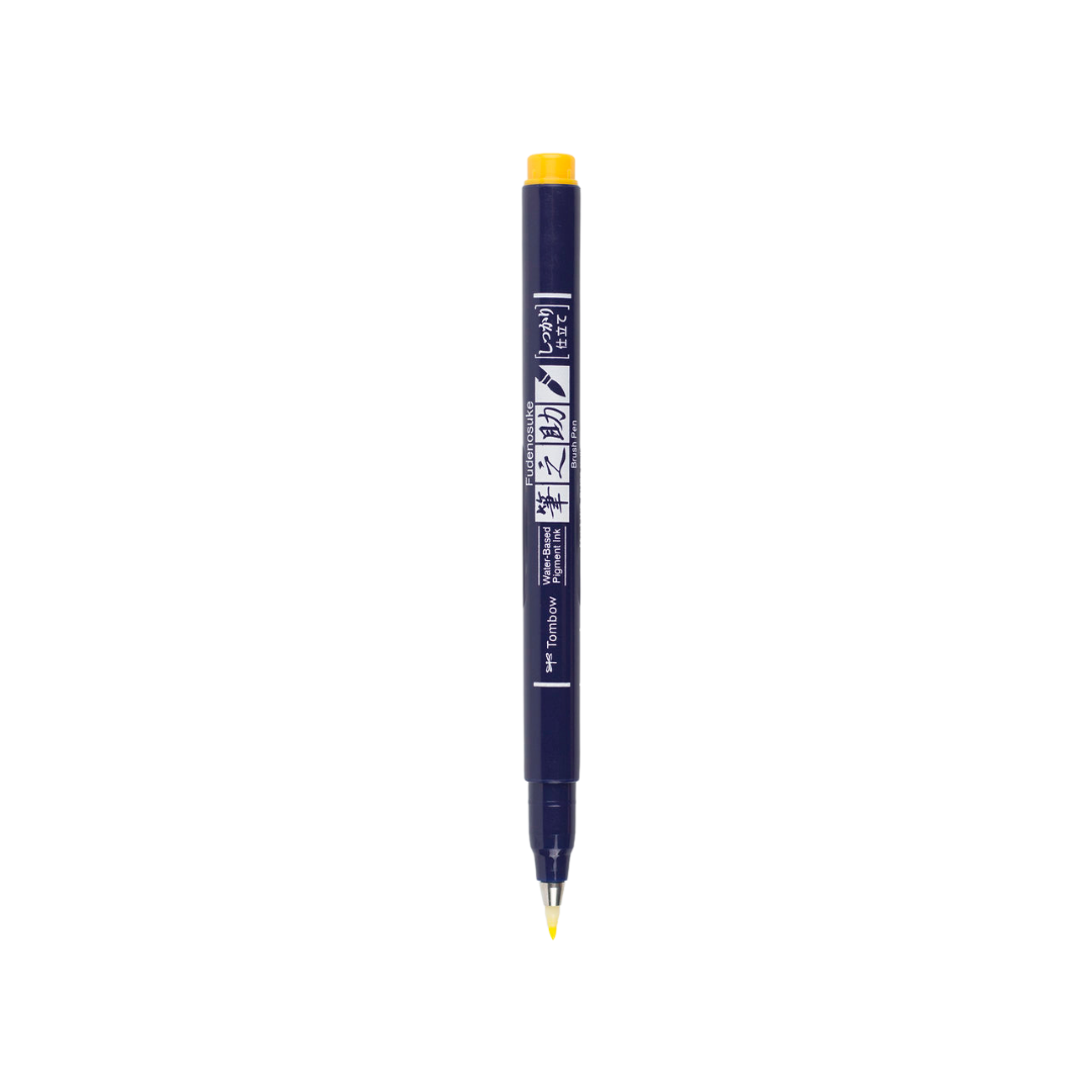 Tombow Fudenosuke Colour Hard Tip Brush Pen — Tombow brush pen — premium stationery and lifestyle, at Cityluxe Singapore