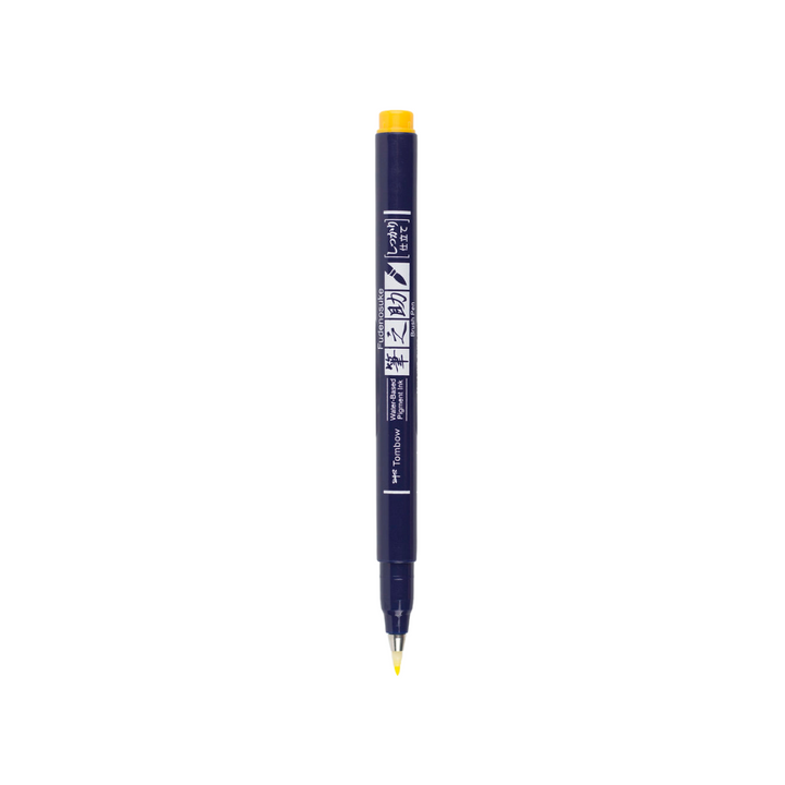 Tombow Fudenosuke Colour Hard Tip Brush Pen — Tombow brush pen — premium stationery and lifestyle, at Cityluxe Singapore