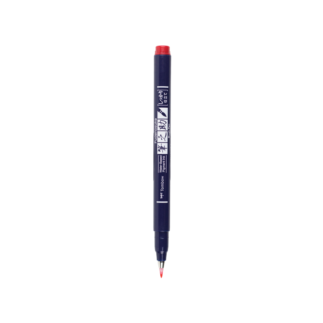 Tombow Fudenosuke Colour Hard Tip Brush Pen — Tombow brush pen — premium stationery and lifestyle, at Cityluxe Singapore