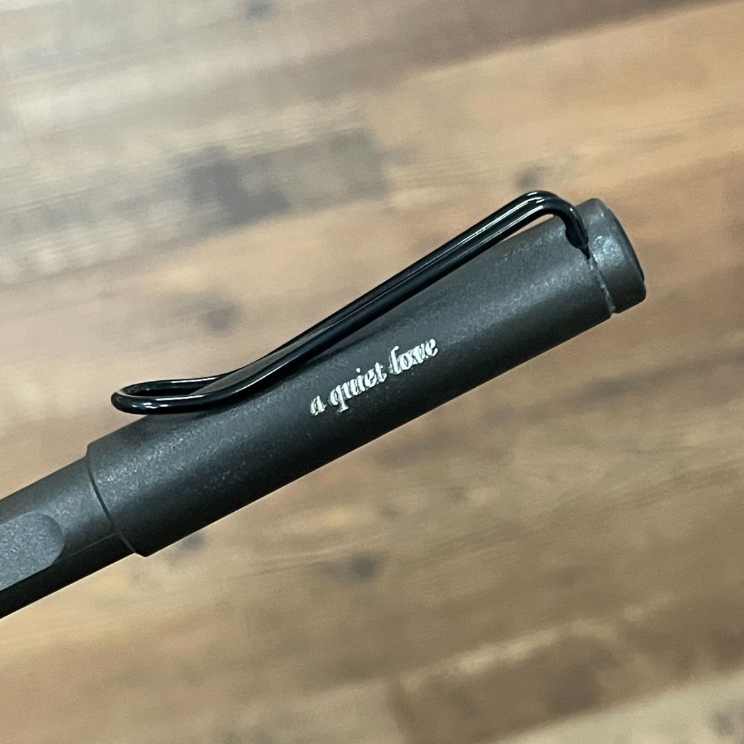 Lamy Safari Fountain Pen Umbra — Lamy fountain pen — precision nib writing instrument, at Cityluxe Singapore stationery store