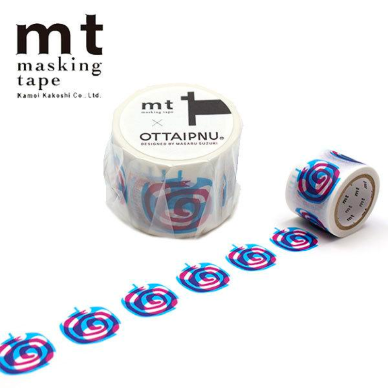 MT x OTTAIPNU Washi Tape in Loop — MT Tape washi tape — decorative Japanese paper tape for journaling and craft, at Cityluxe Singapore