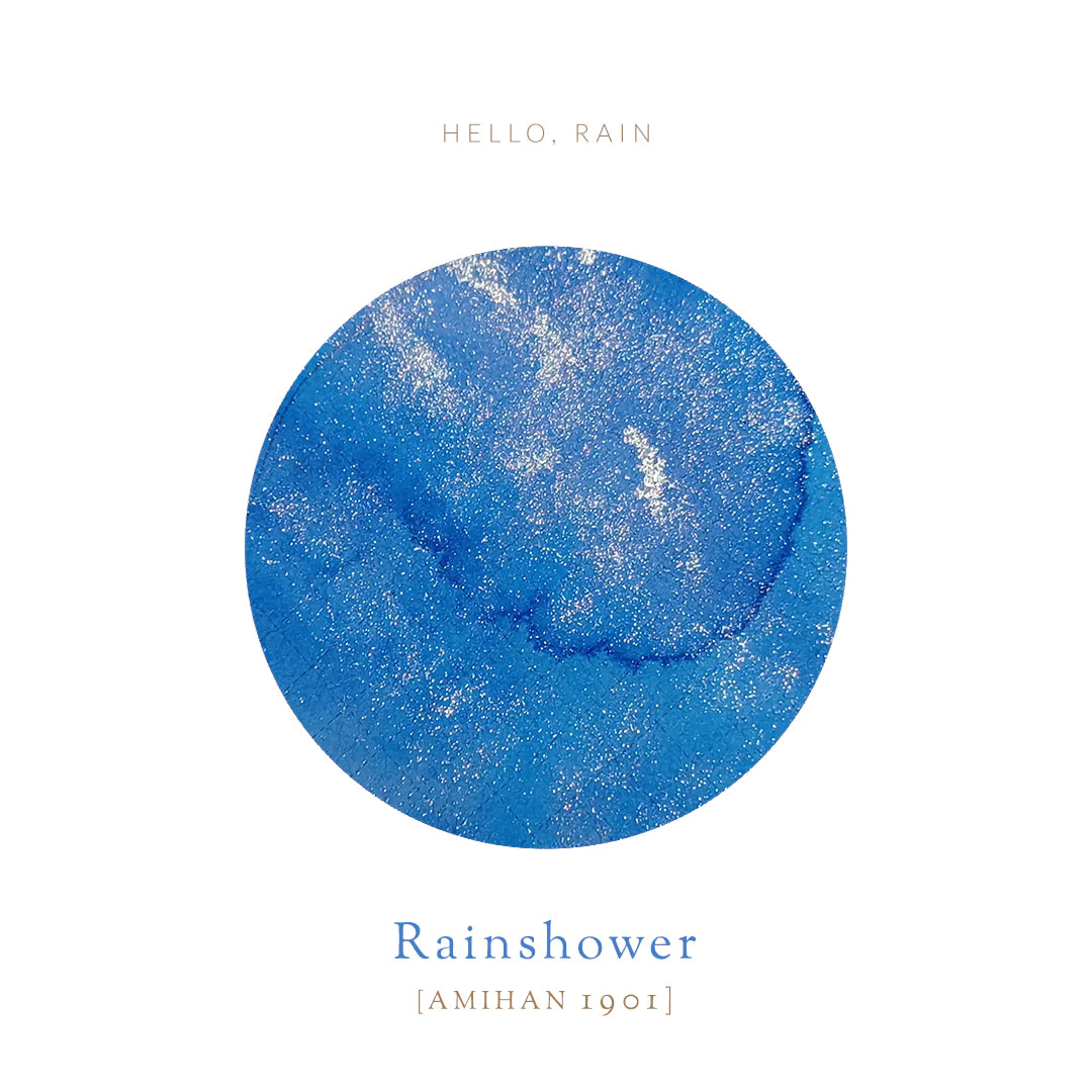 Vinta Inks Hello Rain 30ml Bottled Ink - Rainshower (Amihan 1901) — size reference