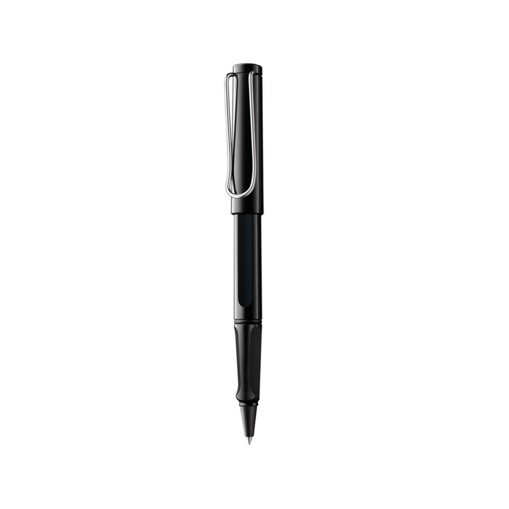 Lamy Safari Rollerball Pen Black — flat lay