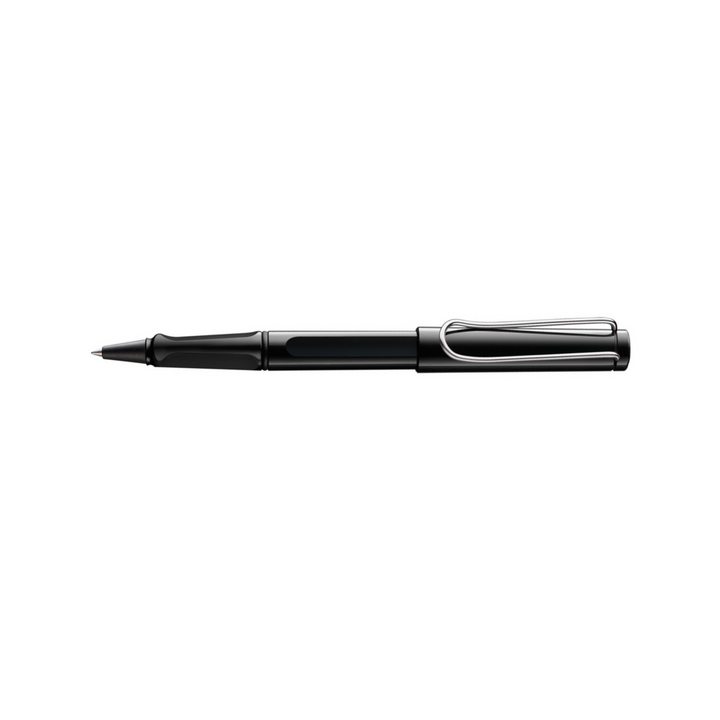 Lamy Safari Rollerball Pen Black — Lamy rollerball pen — fluid gel ink writing instrument, at Cityluxe Singapore