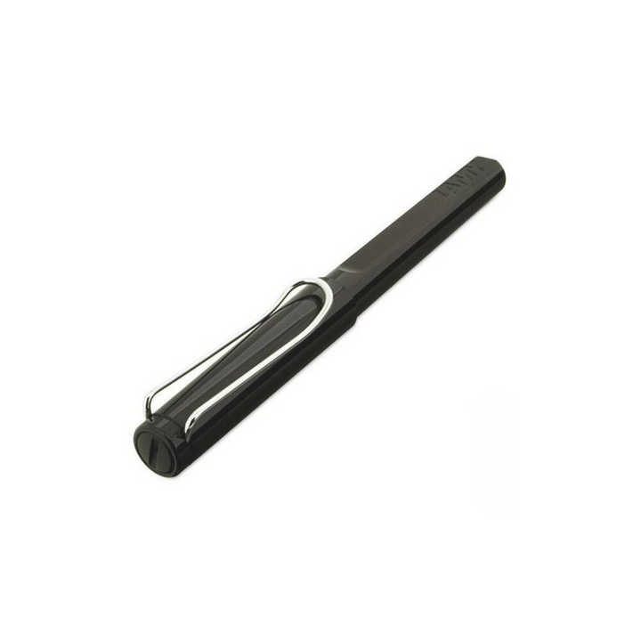 Lamy Safari Rollerball Pen Black — Lamy rollerball pen — fluid gel ink writing instrument, at Cityluxe Singapore