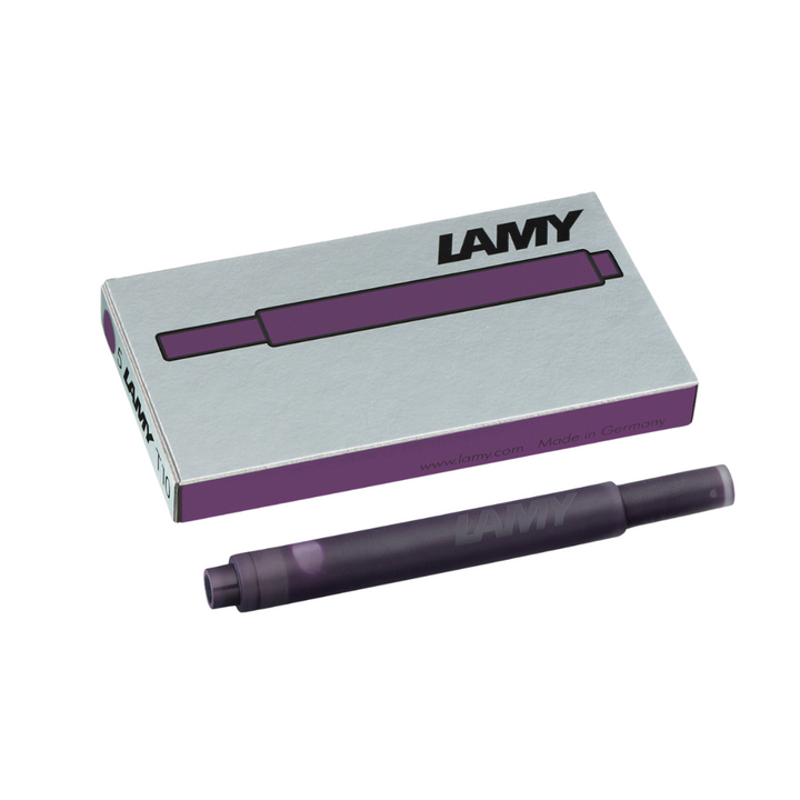 Lamy T10 Ink Cartridges (Pack of 5) — Lamy fountain pen ink — premium bottled ink for writing, at Cityluxe Singapore