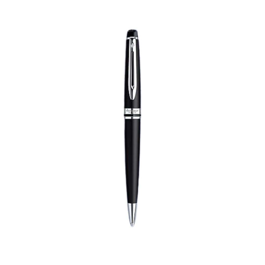 Waterman Expert Matte Black Ballpoint Pen — Waterman ballpoint pen — reliable smooth-writing everyday pen, at Cityluxe Singapore