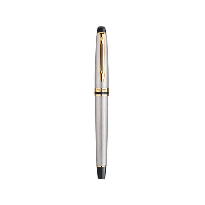 Waterman Expert3 Stainless Steel GT Rollerball Pen — Waterman rollerball pen — fluid gel ink writing instrument, at Cityluxe Singapore