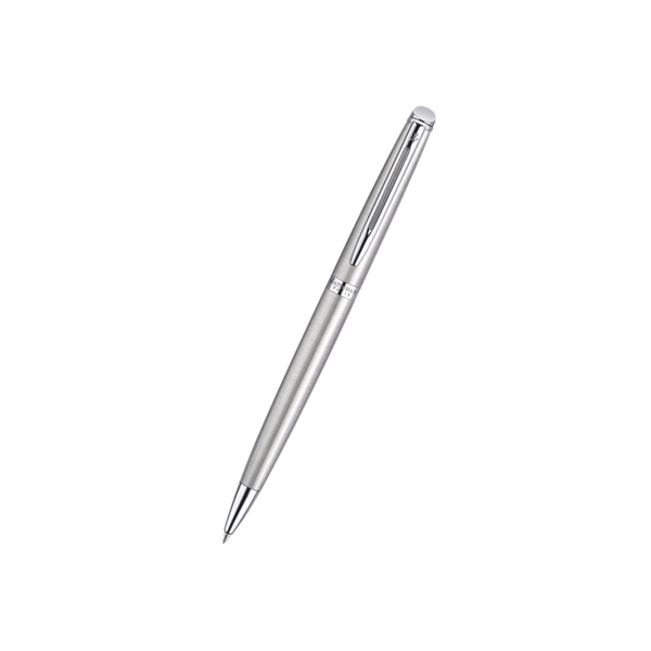 Waterman Hemisphere Stainless Steel CT Ballpoint Pen — Waterman ballpoint pen — reliable smooth-writing everyday pen, at Cityluxe Singapore