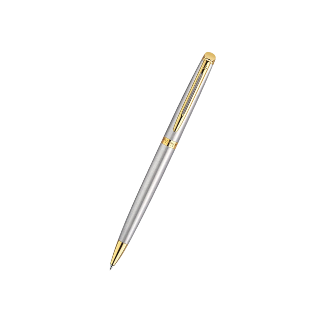 Waterman Hemisphere Stainless Steel GT Ballpoint Pen — capped