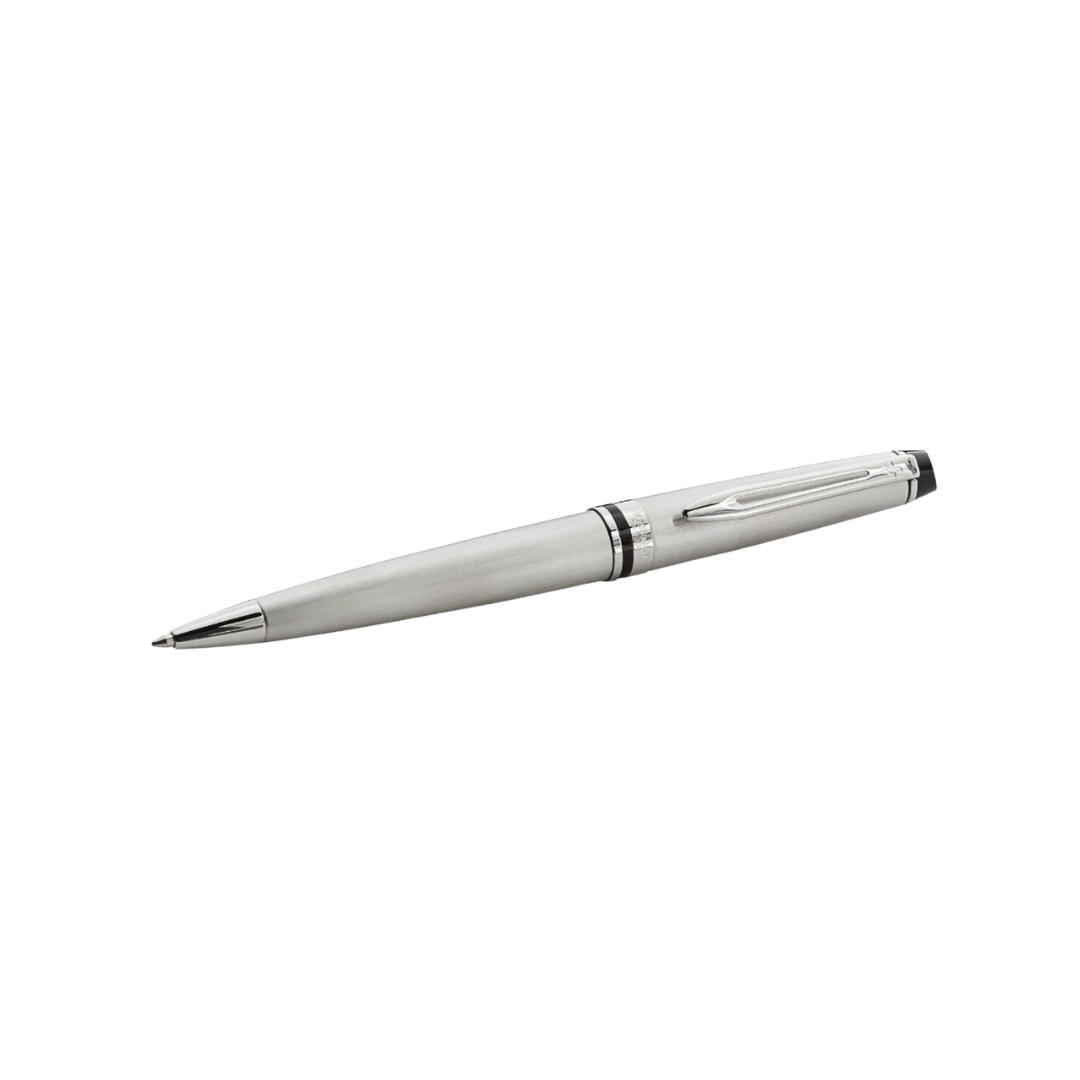 Waterman Expert3 Stainless Steel CT Ballpoint Pen — Waterman ballpoint pen — reliable smooth-writing everyday pen, at Cityluxe Singapore