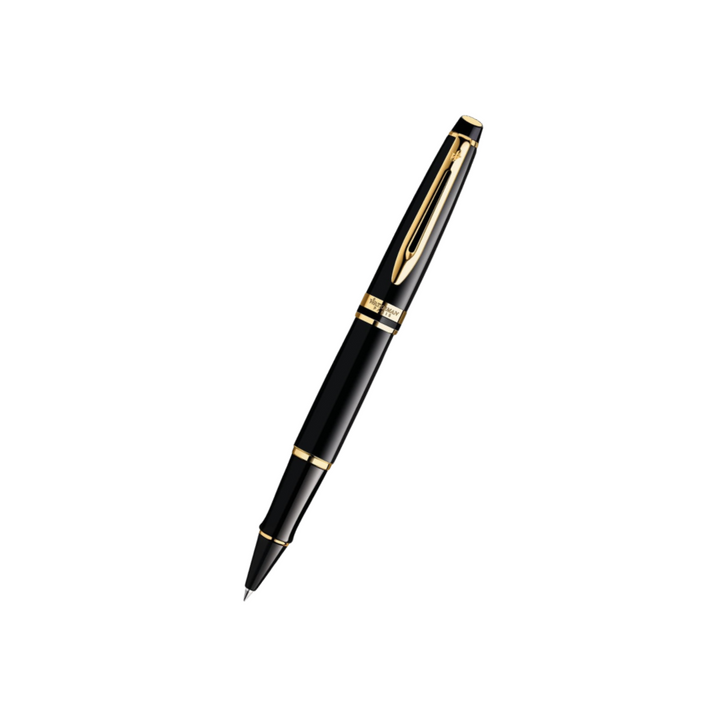 Waterman Expert3 Laque Black GT Rollerball Pen — Waterman rollerball pen — fluid gel ink writing instrument, at Cityluxe Singapore