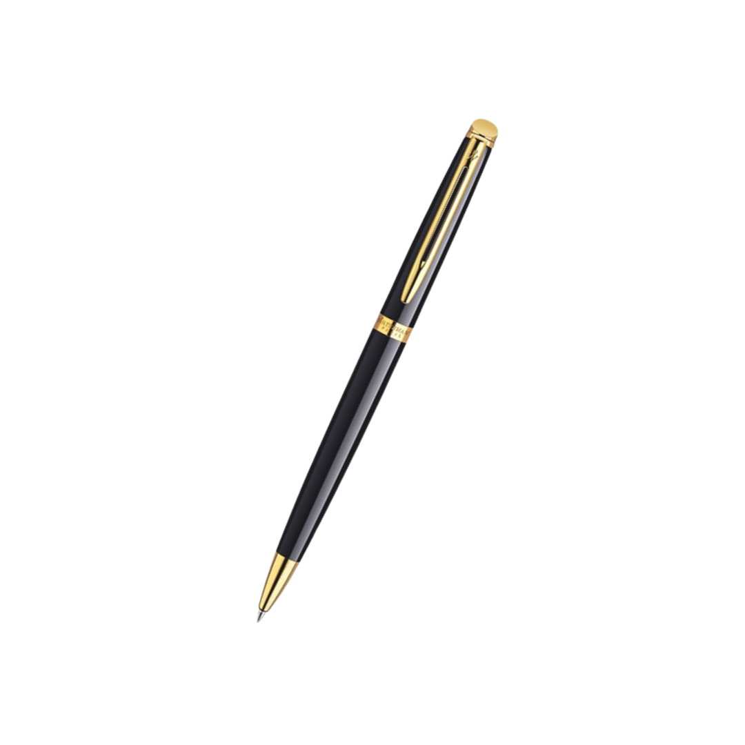 Waterman Hemisphere Laque Black GT Ballpoint Pen — Waterman ballpoint pen — reliable smooth-writing everyday pen, at Cityluxe Singapore