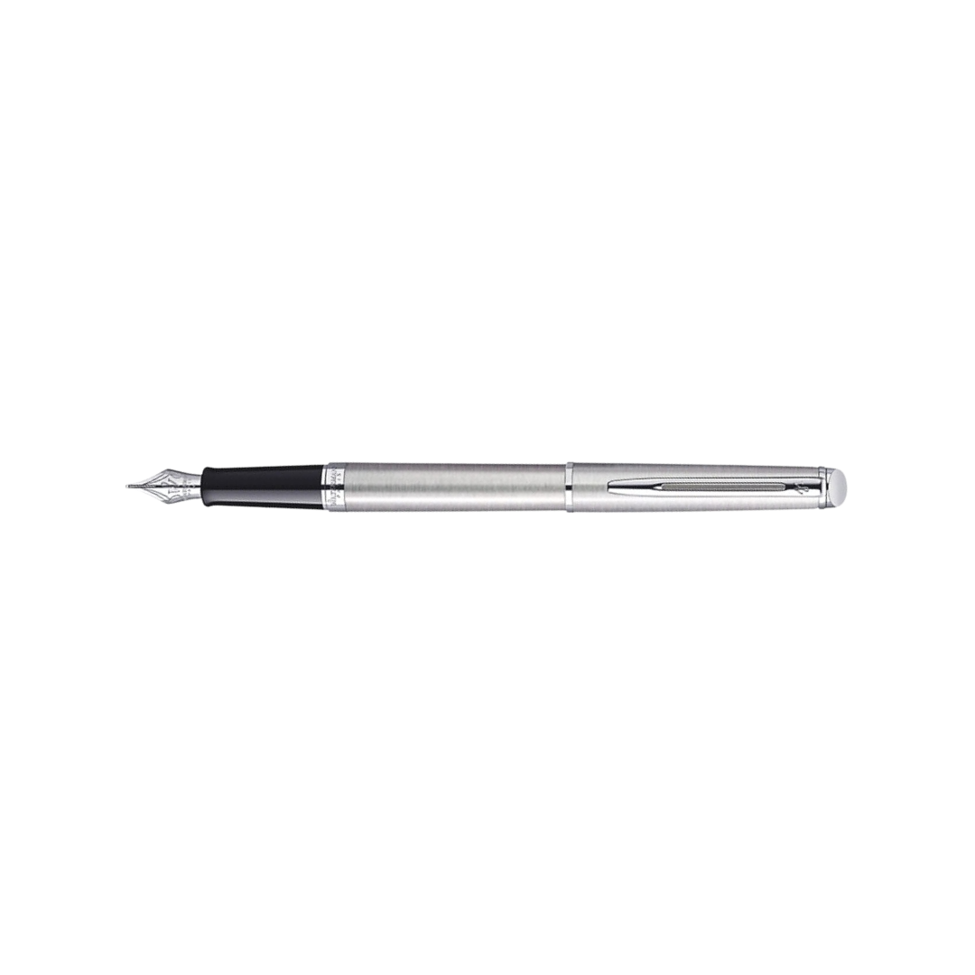 Waterman Hemisphere Stainless Steel CT Fountain Pen — nib close-up
