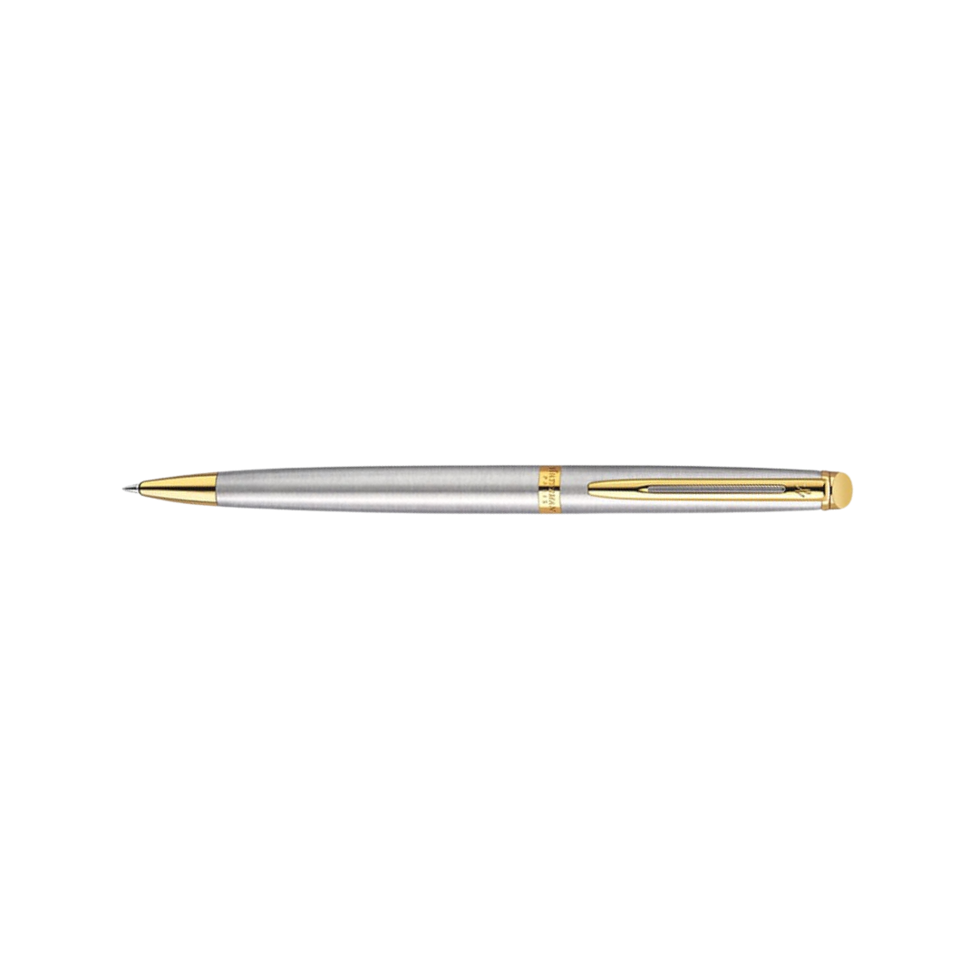 Waterman Hemisphere Stainless Steel GT Ballpoint Pen — tip detail