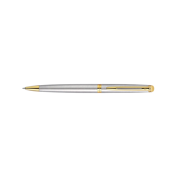 Waterman Hemisphere Stainless Steel GT Ballpoint Pen — tip detail