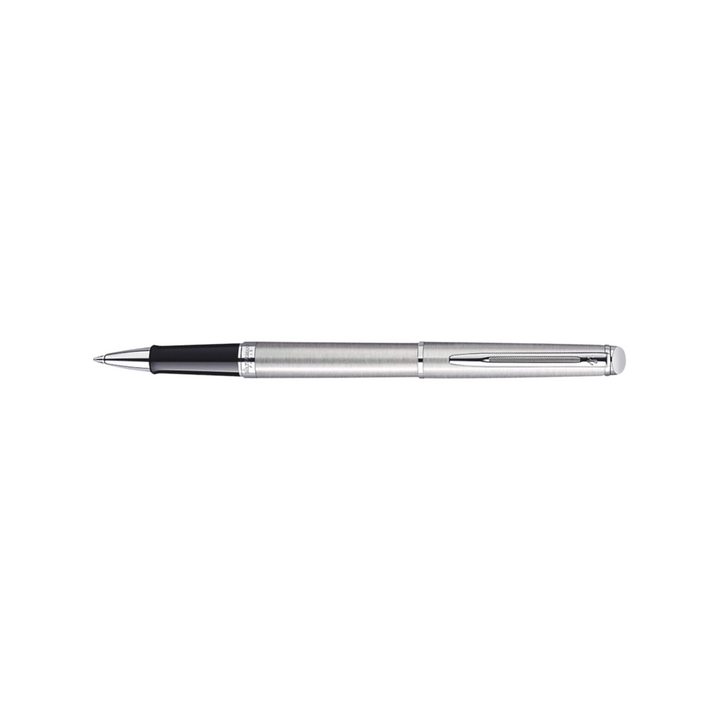Waterman Hemisphere Stainless Steel CT Rollerball — Waterman rollerball pen — fluid gel ink writing instrument, at Cityluxe Singapore