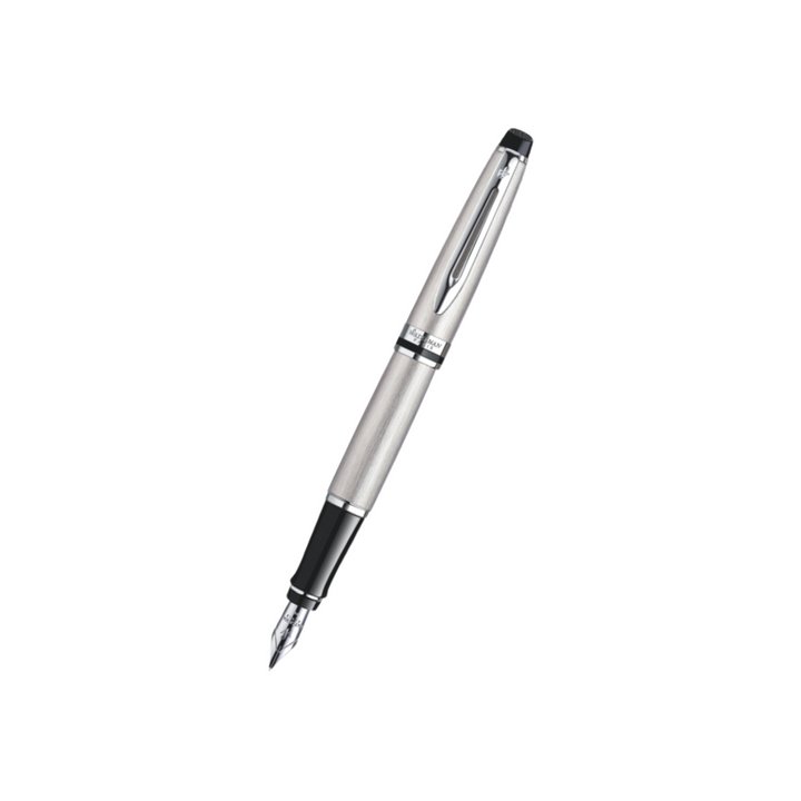 Waterman Expert3 Stainless Steel CT Fountain Pen — Waterman fountain pen — precision nib writing instrument, at Cityluxe Singapore stationery store