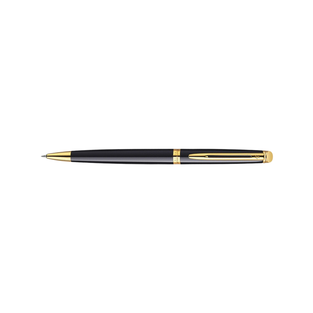 Waterman Hemisphere Laque Black GT Ballpoint Pen — Waterman ballpoint pen — reliable smooth-writing everyday pen, at Cityluxe Singapore