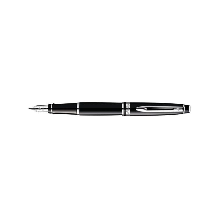 Waterman Expert3 Laque Black CT Fountain Pen — nib close-up