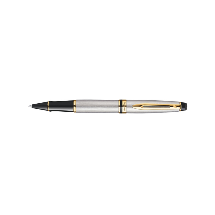 Waterman Expert3 Stainless Steel GT Rollerball Pen — Waterman rollerball pen — fluid gel ink writing instrument, at Cityluxe Singapore