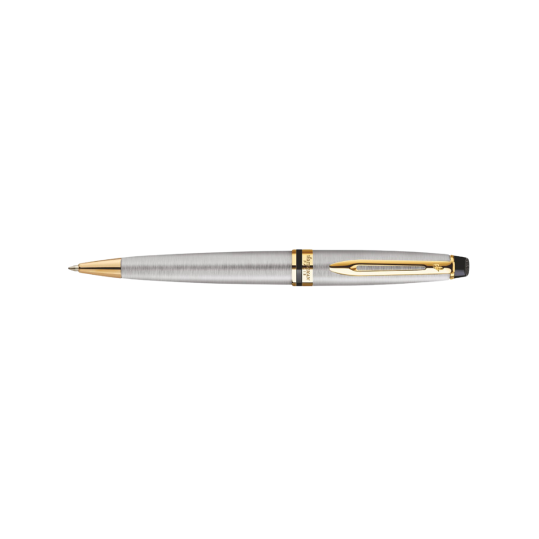 Waterman Expert3 Stainless Steel GT Ballpoint Pen — Waterman ballpoint pen — reliable smooth-writing everyday pen, at Cityluxe Singapore