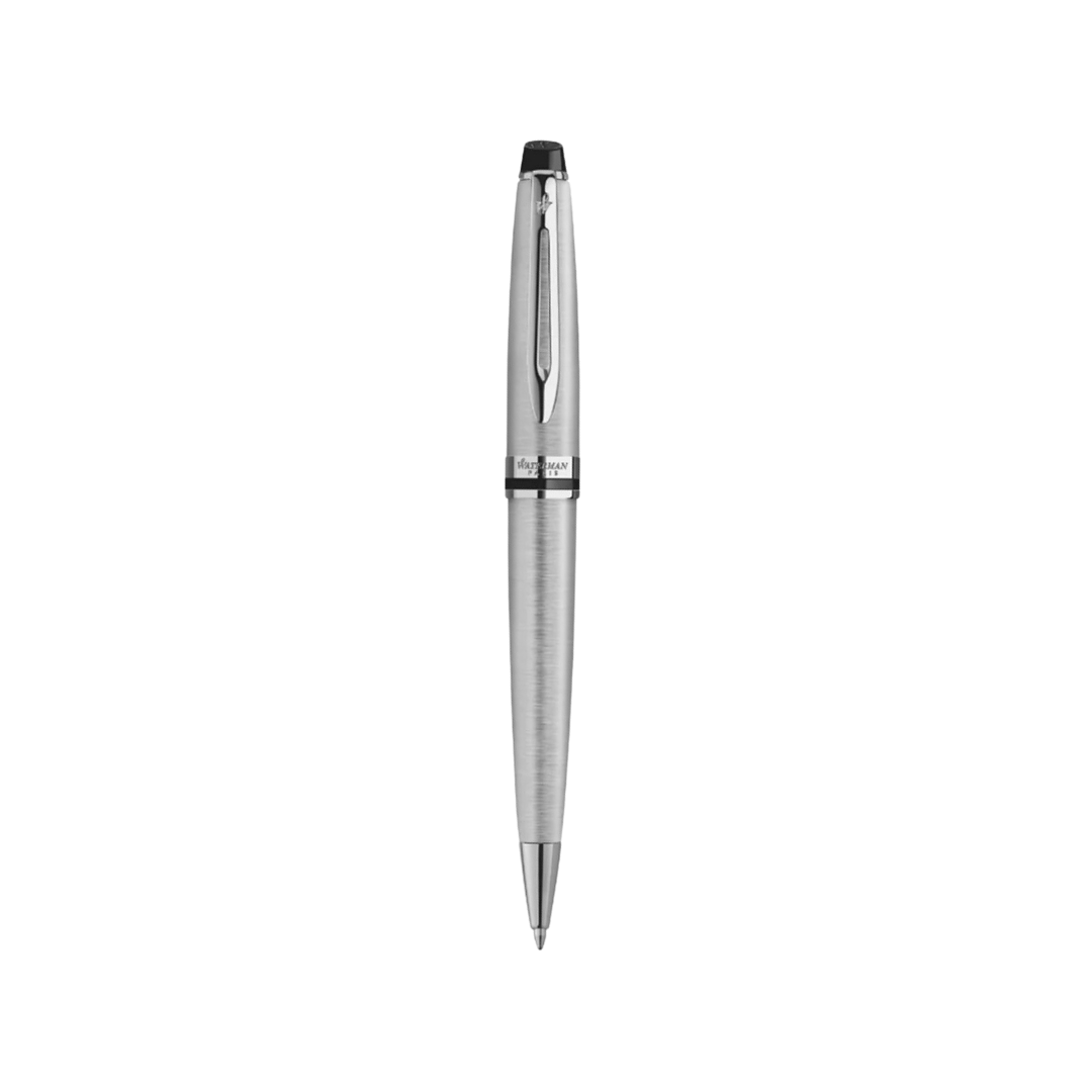 Waterman Expert3 Stainless Steel CT Ballpoint Pen — Waterman ballpoint pen — reliable smooth-writing everyday pen, at Cityluxe Singapore