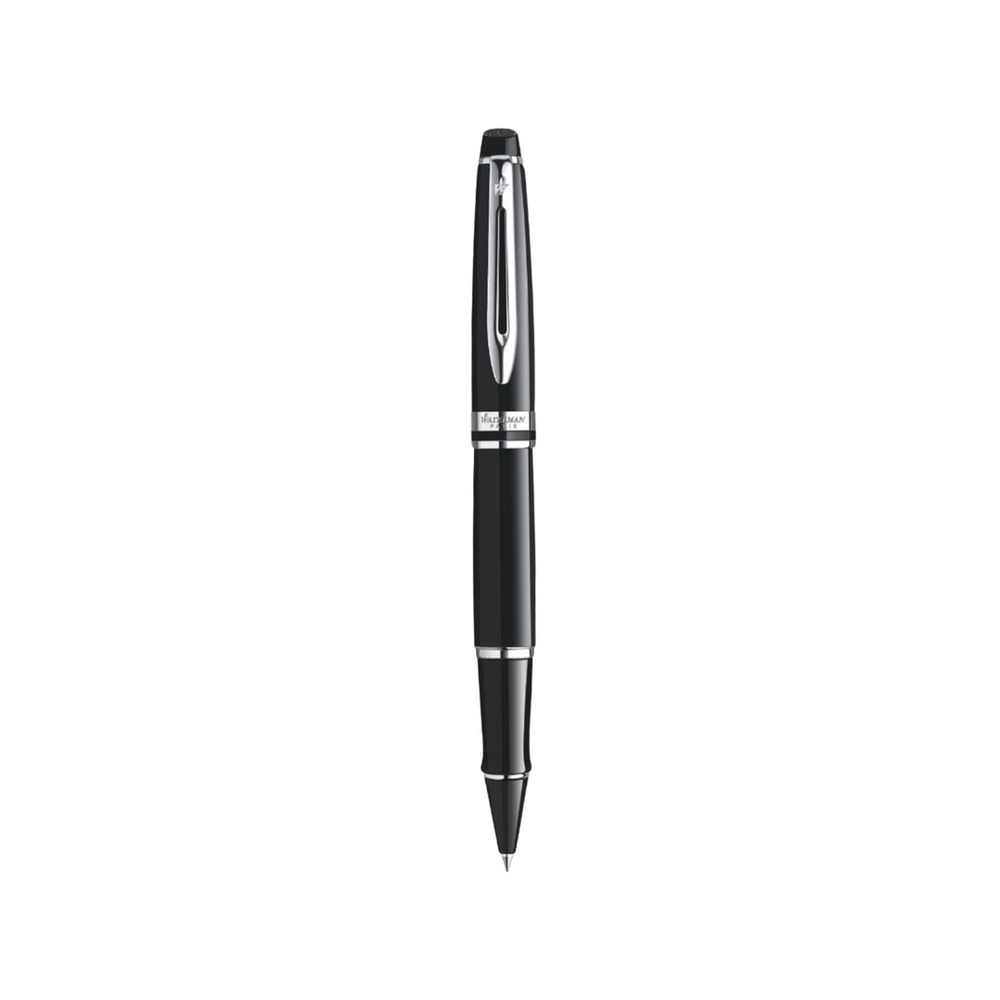 Waterman Expert3 Laque Black CT Rollerball Pen — Waterman rollerball pen — fluid gel ink writing instrument, at Cityluxe Singapore