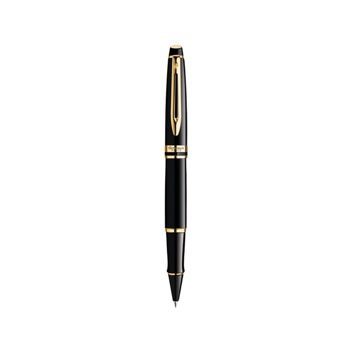 Waterman Expert3 Laque Black GT Rollerball Pen — Waterman rollerball pen — fluid gel ink writing instrument, at Cityluxe Singapore
