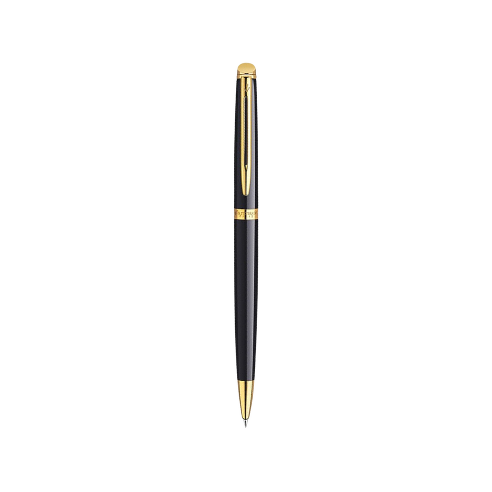 Waterman Hemisphere Laque Black GT Ballpoint Pen — Waterman ballpoint pen — reliable smooth-writing everyday pen, at Cityluxe Singapore