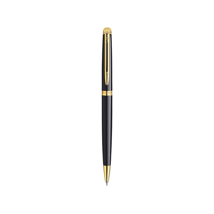 Waterman Hemisphere Laque Black GT Ballpoint Pen — Waterman ballpoint pen — reliable smooth-writing everyday pen, at Cityluxe Singapore