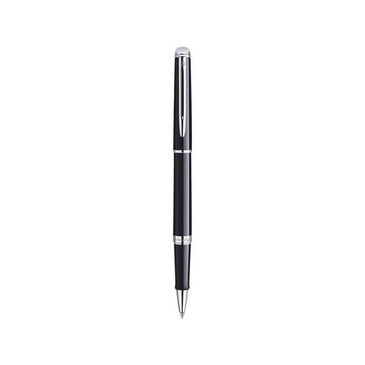 Waterman Hemisphere Laque Black CT Rollerball — Waterman rollerball pen — fluid gel ink writing instrument, at Cityluxe Singapore