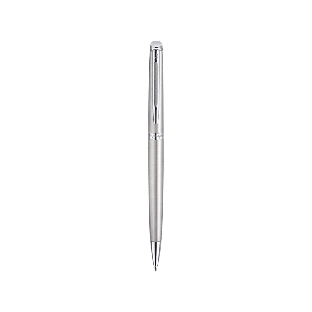 Waterman Hemisphere Stainless Steel CT Ballpoint Pen — Waterman ballpoint pen — reliable smooth-writing everyday pen, at Cityluxe Singapore