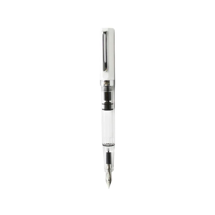 TWSBI ECO Fountain Pen in White — TWSBI fountain pen — precision nib writing instrument, at Cityluxe Singapore stationery store